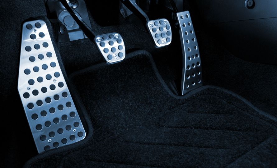 2637280 - sport car chrome pedals (toned in blue)